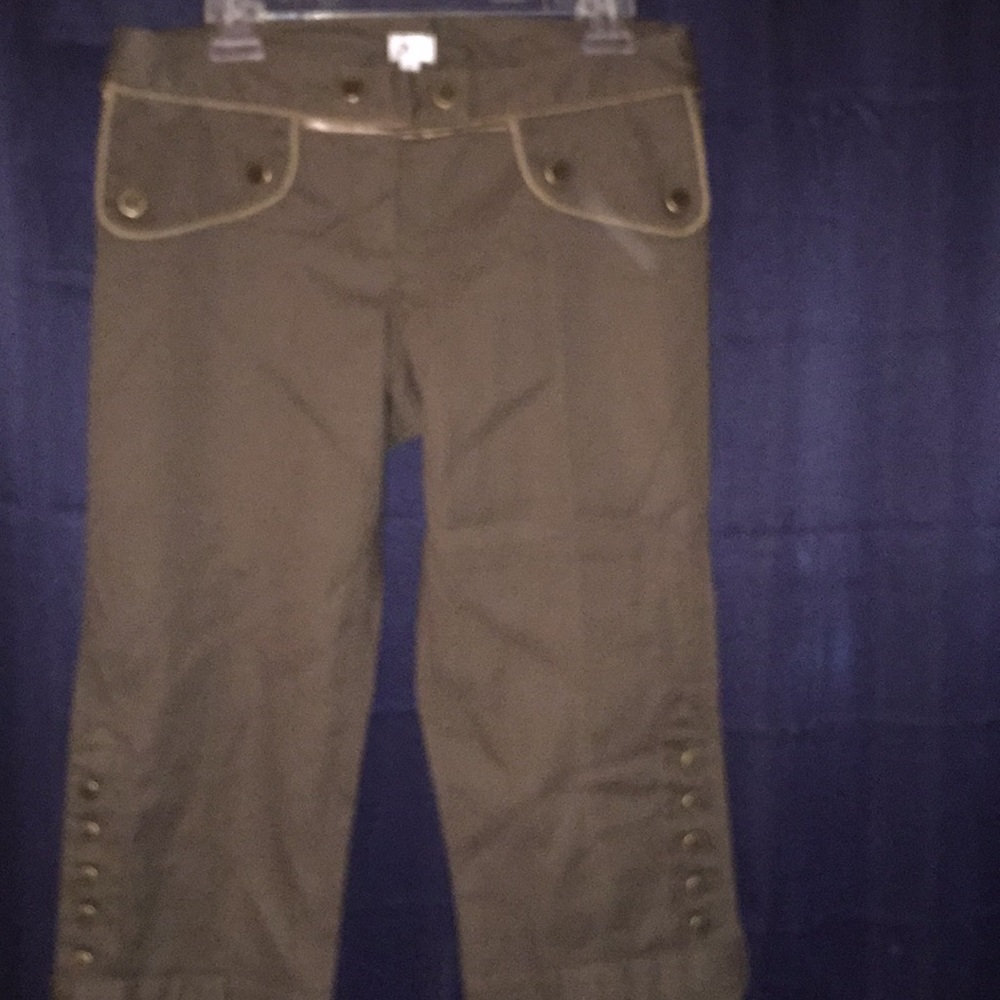 Olive Capri pants